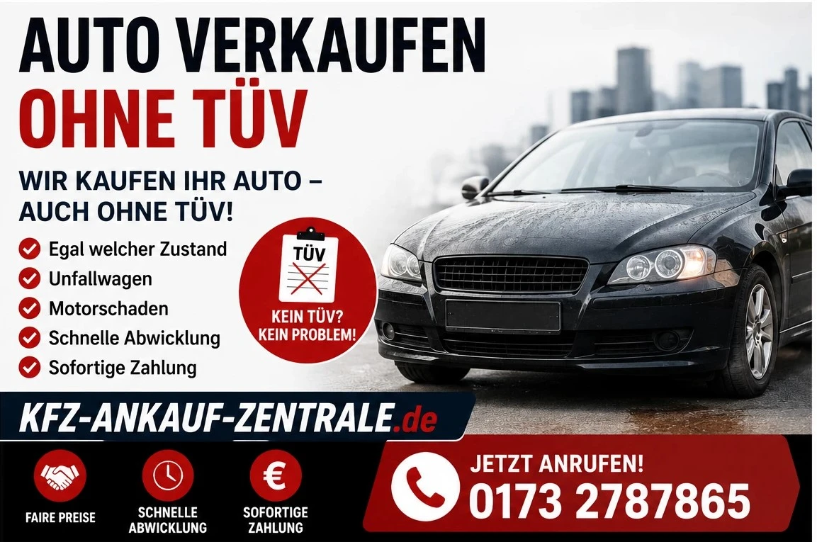 auto verkaufen ohne tuev dortmund transporter kleinbus ankauf