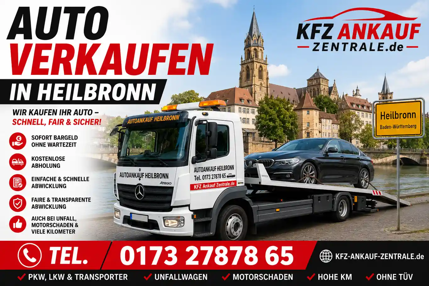 Auto verkaufen Heilbronn mit Abholung