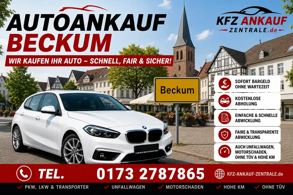 Autoankauf Beckum Autoankauf Beckum – Wir kaufen Gebrauchtwagen, Unfallwagen, BMW, Opel, VW