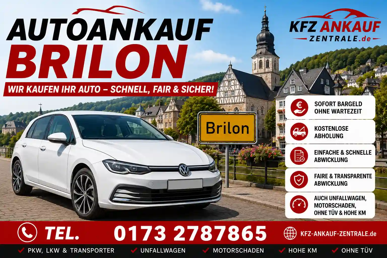 Autoankauf Brilon Autoankauf Brilon – Gebrauchtwagen schnell und sicher verkaufen VW Fahrzeug Ankauf
