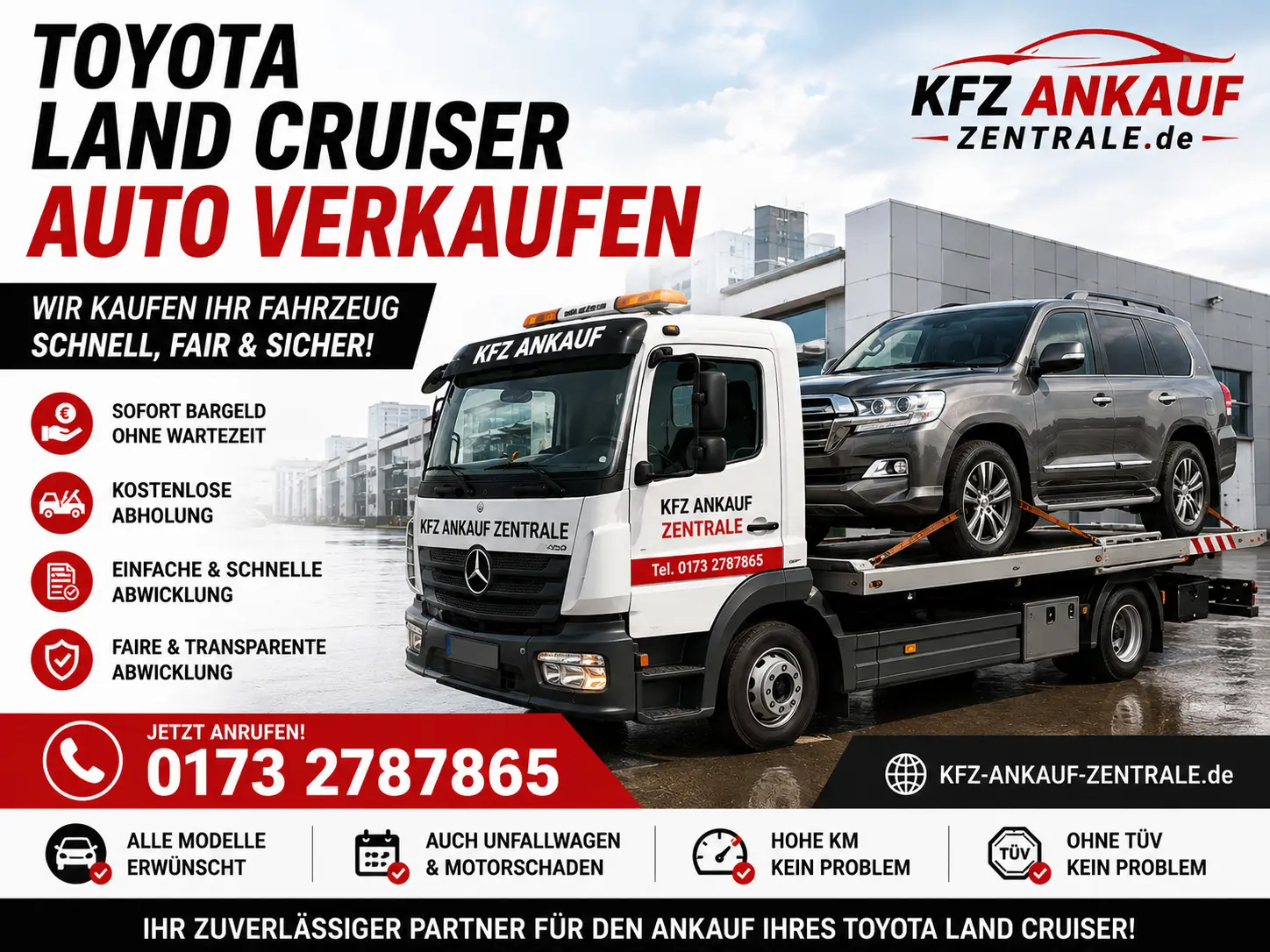 Toyota Land Cruiser SUV verkaufen – Autoankauf zum Bestpreis Toyota Land Cruiser SUV verkaufen – Gebrauchtwagen, Geländewagen und SUV schnell und sicher verkaufen