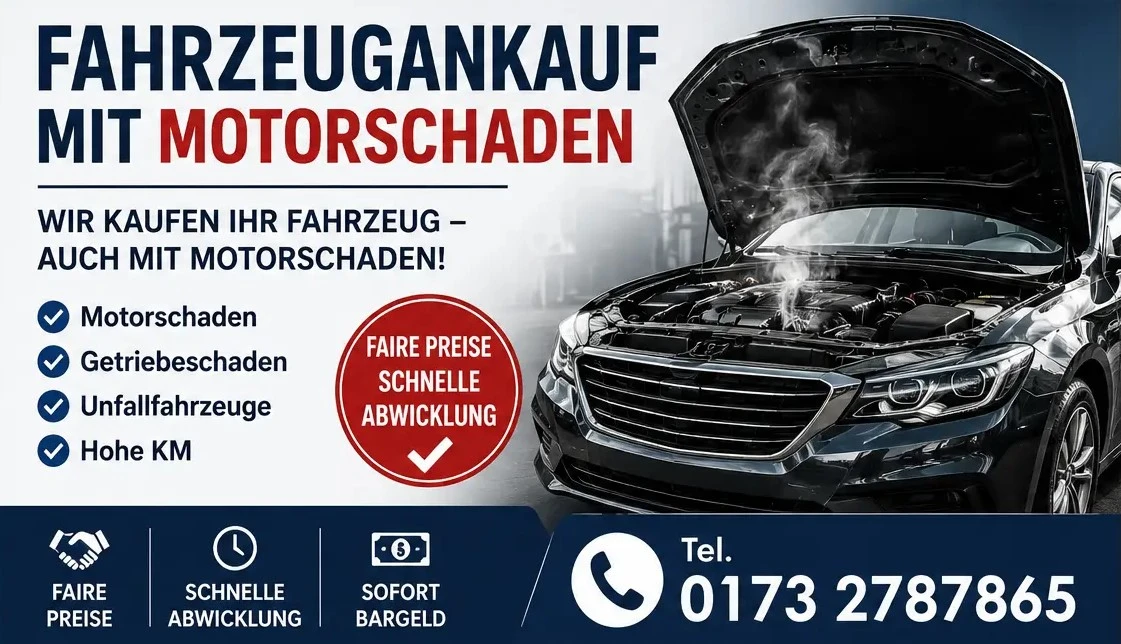 transporter auto verkaufen mit motorschaden Hagen
