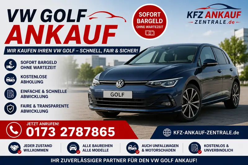 VW Golf & Polo verkaufen VW Golf Ankauf – schneller und fairer Autoankauf für VW Golf, Polo Fahrzeuge